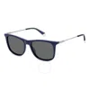 Polaroid Polarized Grey Square Ladies Sunglasses Pld 4145/s/x 0pjp/m9 55