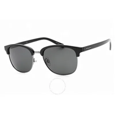 Polaroid Polarized Grey Square Men's Sunglasses Pld 1012/s 0cvl/y2 54 In Black