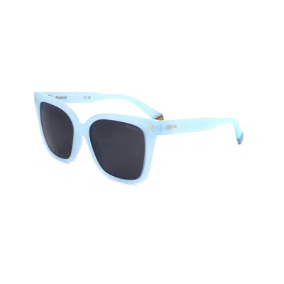 Polaroid Polarized Grey Square Unisex Sunglasses Pld 6192/s 0mvu/m9 53 In Pattern