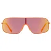 Polaroid Polarized Red Multilayer Round Unisex Sunglasses Pld 6222/s 0l7q/oz 99 In Orange