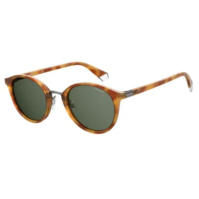 Polaroid Plastic Men's Sunglasses In Brown