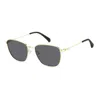 Polaroid 56mm Polarized Rectangular Sunglasses