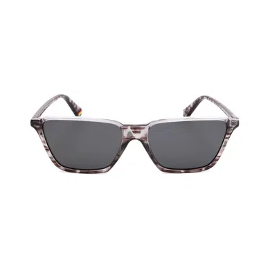 Polaroid Polycarbonate Men's Sunglasses In Gray
