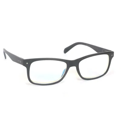 Polaroid Reading Rectangular Unisex Eyeglasses Pld 0023/r 02o5 55 +1.50 In Black