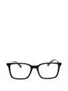 Polaroid Rectangle-frame Glasses In Black