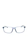 Polaroid Rectangle-frame Glasses In Blue