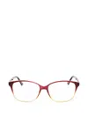 Polaroid Rectangle-frame Glasses In Multi