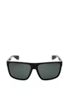 Polaroid Rectangle-frame Sunglasses In Black