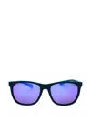 Polaroid Rectangle-frame Sunglasses In Blue