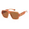 Polaroid Beige Resin Sunglasses In Beige