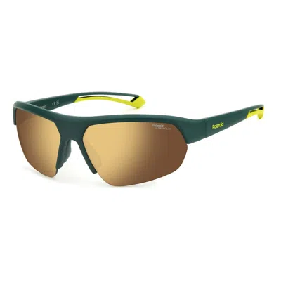 Polaroid Resin Sunglasses In Green