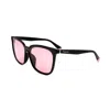 Polaroid Black Resin Sunglasses In Black