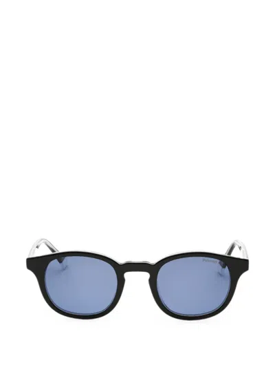 Polaroid Round-frame Sunglasses In Multi