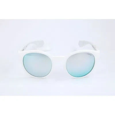 Polaroid Rubber Sunglasses In White