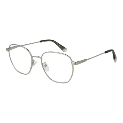 Polaroid Silver Metal Glasses (frames) In Metallic