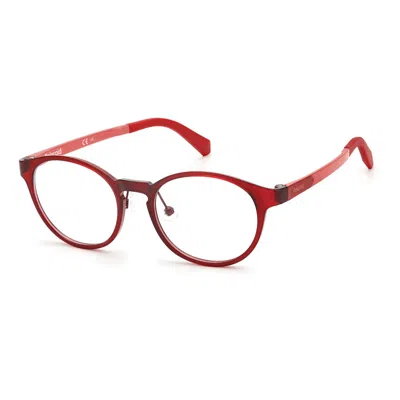 Polaroid Spectacle Frame  Pld-d822-t3l  45 Mm Gbby2 In Red