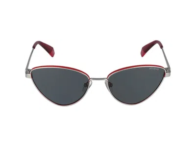 Polaroid Sunglasses  Pld 6071/s/x J2 B Silver Red /17/140