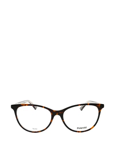 Polaroid Tortoiseshell-effect Glasses In Brown