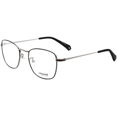 Polaroid Unisex 51 Mm Black Opticals In Burgundy