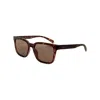 Polaroid Unisex 52 Mm Havana Sunglasses