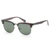 Polaroid Unisex 52mm Matte Havana Sunglasses In Multi