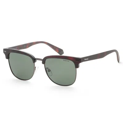 Polaroid Unisex 52mm Matte Havana Sunglasses In Multi