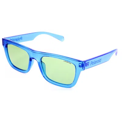 Polaroid Unisex Blue 53mm Sunglasses