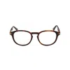 Polaroid Unisex Brown Rectangular Eyeglass Frames Pld-d452 In Brown