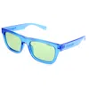 Polaroid Unisex Blue 53mm Sunglasses In Blue