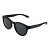 Polaroid Unisex Sunglasses In Black