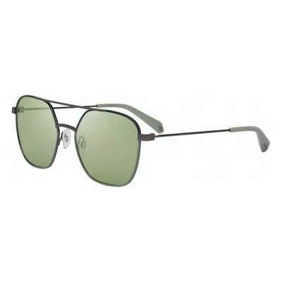 Polaroid Unisex Sunglasses  Pld 6058_s 561educ Gbby2 In Green