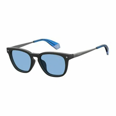 Polaroid Unisex Sunglasses  Pld 6080_g_cs 50oy4_c3 Gbby2 In Black