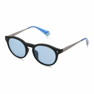 Polaroid Unisex Sunglasses  Pld 6081_g_cs 49oy4_c3 Gbby2 In Black