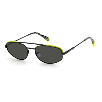 Polaroid Unisex Sunglasses  Pld-6130-s-08a Gbby2 In Gray