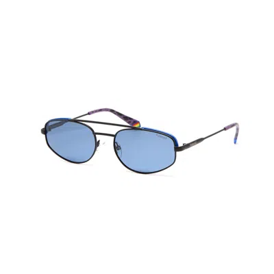 Polaroid Unisex Sunglasses  Pld-6130-s-oy4 Gbby2 In Blue