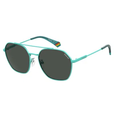 Polaroid Unisex Sunglasses  Pld-6172-s-5cb Gbby2 In Blue