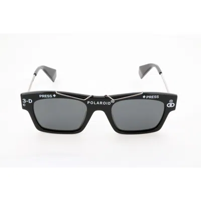 Polaroid Unisex Sunglasses  Pld6045-s-x-807  50 Mm Gbby2 In Black