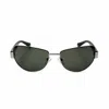 Polaroid Unisex Sunglasses  Pld6122-s-smf  57 Mm Gbby2