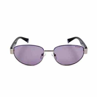 Polaroid Unisex Sunglasses  Pld6123-s-yy5  54 Mm Gbby2 In Black