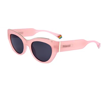Polaroid Women's 50 Mm Pink Sunglasses