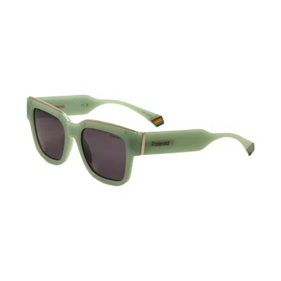 Polaroid Women's 52mm Frosted Light Green Sunglasses Pld6198-s-x-1ed-52
