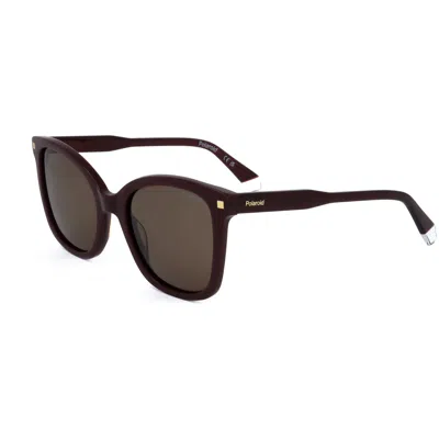 Polaroid Women's 53mm Burgundy Polarized Sunglasses Pld4151-s-x-lhf-53
