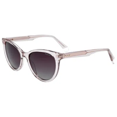 Polaroid Women's 53mm Champagne Sunglasses In Pink