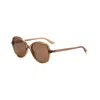 Polaroid Women's 54mm Beige Sunglasses Pld4136-s-10a-54