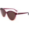 Polaroid Women's 55mm Violet Beige Polarized Sunglasses Pld4133-s-x-s2n-55