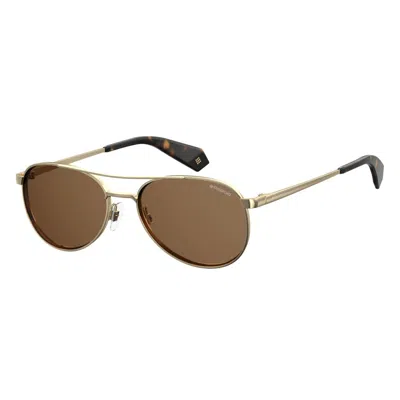 Polaroid Women's 56mm Gold Sunglasses