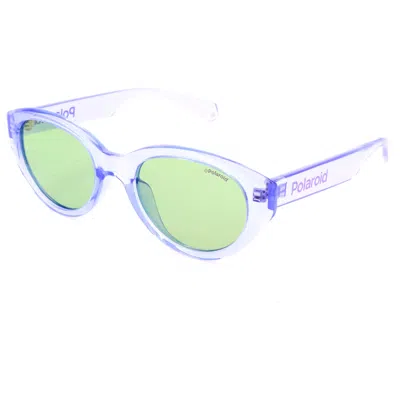 Polaroid Women's Lilac 52mm Sunglasses In Green