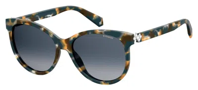 Polaroid Women's Pld 4079/s/x Sunglasses In Old Brushed Havana 0cvt In Brown