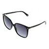 Polaroid Black Women Sunglasses In Black