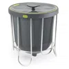 Polder Countertop Compost Bin, Grey